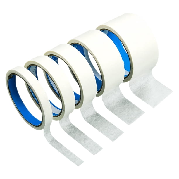 ColoMX 5 rollos de convenientes cintas de papel de pintura portátiles Cintas de enmascaramiento profesionales