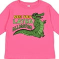 thumbnail image 4 of Inktastic See You Later Alligator with Black Sunglasses Boys or Girls Long Sleeve Toddler T-Shirt, 4 of 5
