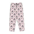 thumbnail image 4 of Xecao Cute Cupcake Women's Straight Lounge Pajama Pants: The Epitome of Relaxed Sleepwear, 4 of 9
