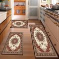 thumbnail image 2 of Kitchen Rugs Sets of 3 Non Slip Washable Kitchen Mats for Floor, Kitchen Runner Rug, Floor Mat Carpet for Entryway, Laundry, Sink, 2 of 12