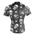thumbnail image 4 of joogoo Skull Pattern Men's Cycling Jerseys Mountain Bike Short Sleeve Tops S, 4 of 7