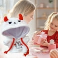thumbnail image 2 of LYINGF 17cm Monsters Doll Outfit - Dolls Clothes, Halloween Black Ghost Hoodie Cloth Holiday Dress up Photo Collections Accessories Cute Plushies Costume Gifts, 2 of 9