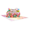 thumbnail image 3 of Zeiwohndc 3D Anniversary Greetings Cards,Happy Anniversary Popup Card,Love Card Gift, 3 of 9