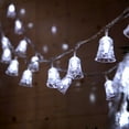 thumbnail image 4 of Led Christmas Lights Mini Bells Garland 1.5m 3m 6m Fairy String Lights Battery Operated Christmas Party Tree Decoration For Home, 4 of 5