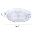 thumbnail image 2 of Plato giratorio de cocina Lazy Susan Roe & Moe, 10,5 cm, transparente, 2 of 7