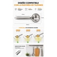 thumbnail image 3 of Separador De Claras Y Yemas Huevo Acero Inoxidable Premium, 3 of 6