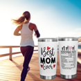 thumbnail image 2 of Mom Tumbler - Mom Coffee Mug Tumbler 20oz - Best Mom Ever Tumbler - Mothers Day Gifts - Birthday Gifts for Mom - Number One Nutrition Facts Mom Coffee Tumbler, 2 of 6
