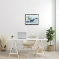 thumbnail image 4 of Stupell Industries Modern Abstract Coastal Landscape Organic Blocks Luster Gray Framed Floating Canvas Wall Art, 16x20, by Grace Popp, 4 of 5