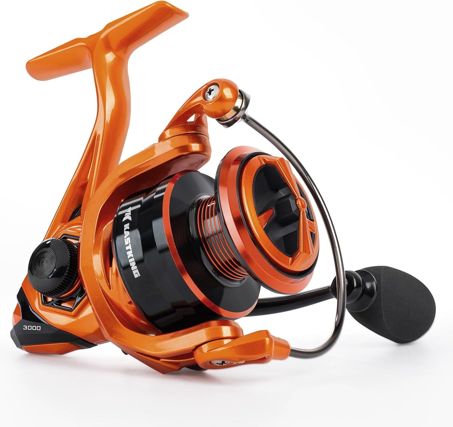 KastKing Spinning Fishing Reel, 17.6LBs Max Drag, 5.2:1, Ultra-Smooth Freshwater CNC Aluminum Spool-Lethal Blaze 2000