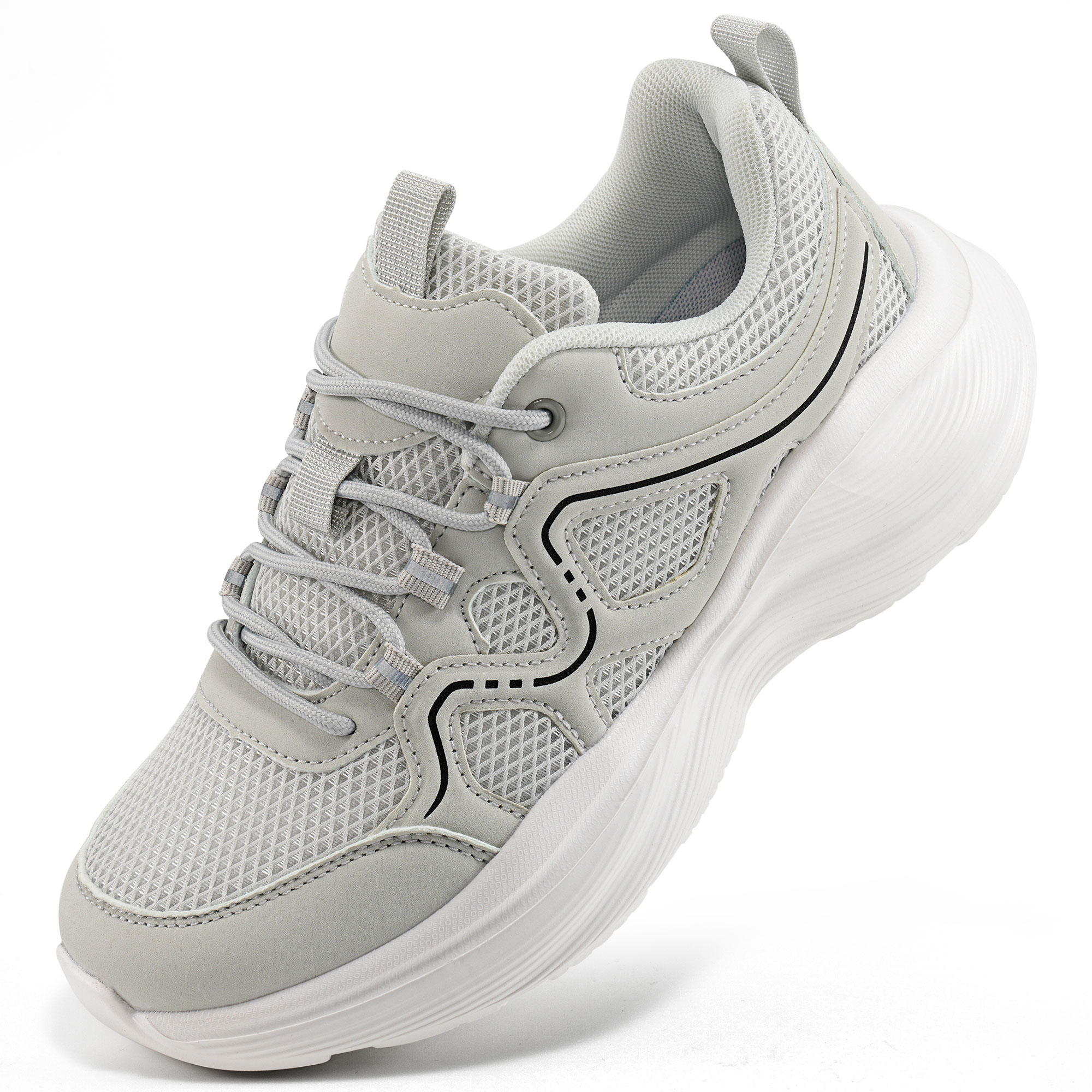 Ecetana Walking Shoes for Women Casual Sneakers Breathable Running Shoes