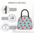 thumbnail image 4 of Pofeuu Watermelon Print Lunch Bag for Adult Insulated Lunch Box,Leakproof Cooler Food Lunch Containers Reusable High Capacity Lunch Tote Bags-One Size, 4 of 6