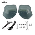 thumbnail image 2 of 1pair Electric Bike Handguards Motorcycle Handlebar Pvc Windshield Hand Guards Protector Electric Vehicle Accessories, 2 of 12