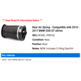 thumbnail image 2 of Rear Air Spring - Compatible with 2010 - 2017 BMW 550i GT xDrive 2011 2012 2013 2014 2015 2016, 2 of 2
