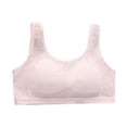 thumbnail image 3 of LRen Bras for Girls Stretchy Sports Bras Girl Wireless Breathable Camisole Solid Color Bralette with Built-In Pads Wireless Stretchy Camisole Bras for, 3 of 4
