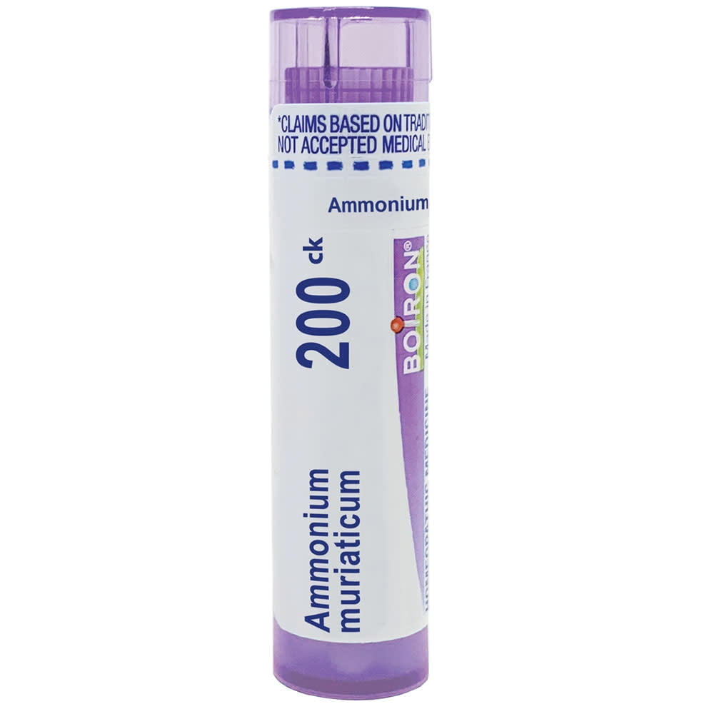 Boiron Ammonium Muriaticum 200CK, Homeopathic Medicine for Low Back