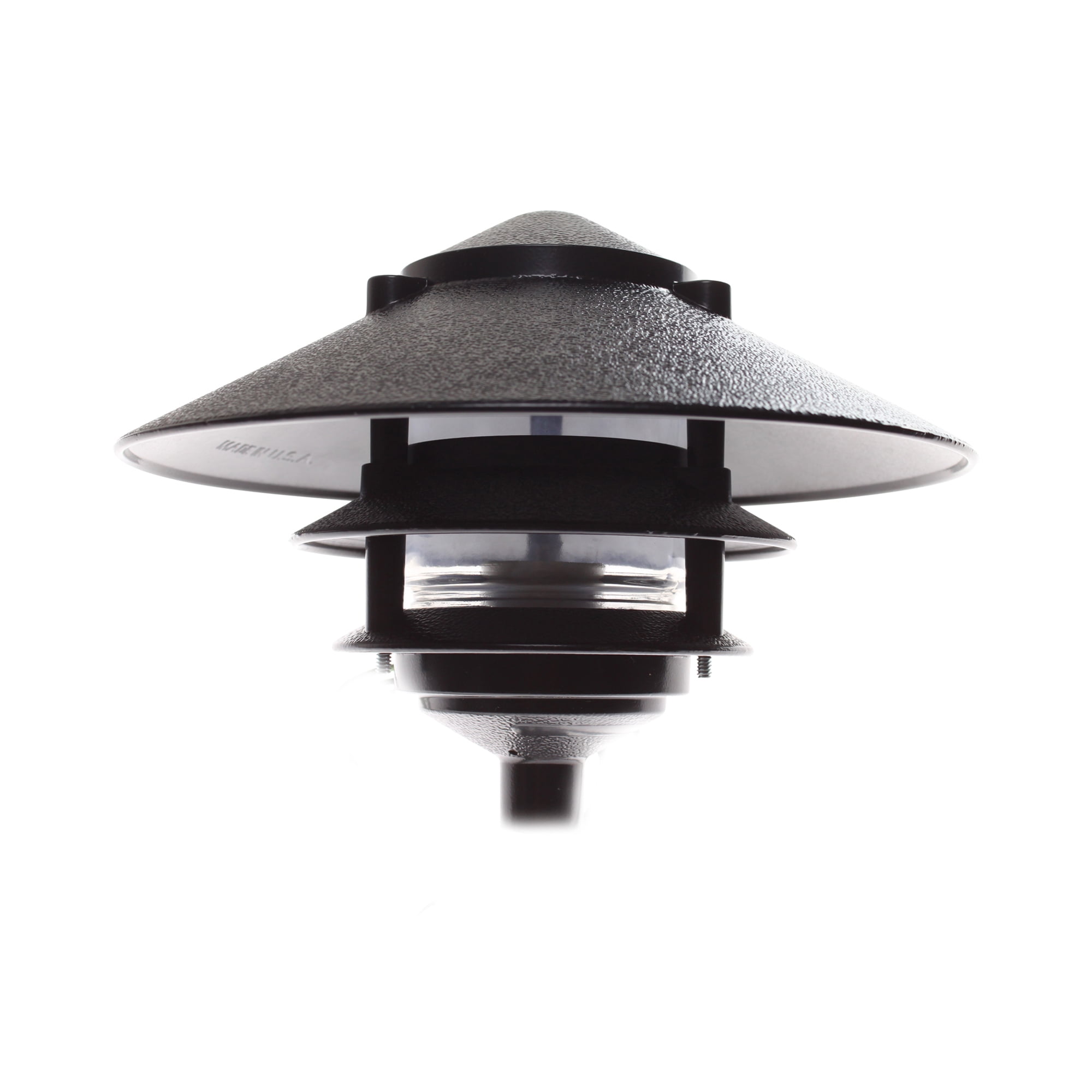 Focus IAL03NL10 3Tier Pagoda Cast Aluminum Area Light Fixture, 120V