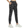 thumbnail image 1 of FEDTOSING Fit Joggers for Women High Waist Tapered Sweatpants Black Camo,up to Size XL, 1 of 6