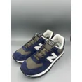 thumbnail image 3 of Men's New Balance 574 Navy Green Sneakers Casual Athletic Shoes ML574DZN, 3 of 6