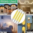 thumbnail image 2 of Christmas Decorations R7S High Brightness Led Horizontal Plug In Lamp 10W Dimming Glass Double Ended Lamp 78Mm All Round Lighting（4Pc）, 2 of 8