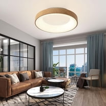 Miumaeov 18.5" LED Ceiling Lights, Modern Creative Flush Mount Ceiling Lighting Fixture Acrylic Art Low Profile Ceiling Lamp for Dining Hallway Kitchen Bedroom Porch Office Bathroom Laundry