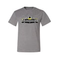 thumbnail image 2 of 1969 Plymouth Road Runner Hot Rod Racing | Mens Cars and Trucks Graphic T-Shirt, Heather Grey, 4XL, 2 of 4