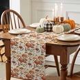thumbnail image 3 of Thanksgiving Table Runner, Autumn Thanksgiving Kitchen Dining Table Decoration for Home Party Decor 13x72 Inches, 3 of 9