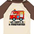 thumbnail image 4 of Inktastic Fireman Daddy is a Firefighter Boys or Girls Long Sleeve Baby Bodysuit, 4 of 5
