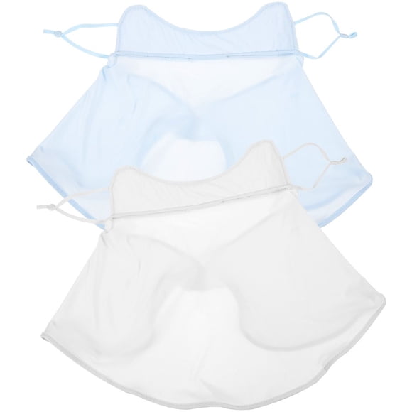 LOVEVER 2pcs Summer Outdoor Face Covers Sun Face Mask Breathable Face Mask