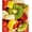 Fruit Salad, variant on Food Fish Salmon Blanket Cozy Soft Lightweight Flannel Throw Blanket for Bed Sofa Travel All Season 50"x40"