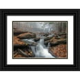 thumbnail image 1 of Kalathas, Nick 14x11 Black Ornate Wood Framed with Double Matting Museum Art Print Titled - Morning Fog, 1 of 4