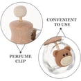 thumbnail image 3 of Shisuyan 2pcs Cute Car Vent Clips Glass Bottle Car Diffuser for Essential Oil Air Freshener for Car Vent Refillable Car Air Freshener Aromatherapy Ornament, 3 of 9