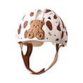 thumbnail image 2 of Casco infantil, gorro para bebé, relleno de esponja transpirable, antigolpes, gorro acolchado suave para caminar, gorro protector para niño de 1 año Oso, 2 of 9