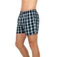 thumbnail image 3 of 12 Pack Men's Boxer Shorts Random Mixed Color Pack Woven Relaxed Fit Boxers for Men Soft Breathable Mens High quality Underwear with Fly Pouch Elastic Waist comfortable Fabric Menswear, 3 of 4