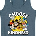thumbnail image 3 of Mickey & Friends - Choose Kindness - Women's Racerback Tank Top, 3 of 5