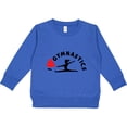 thumbnail image 2 of Inktastic I Love Gymnastics Toddler Sweatshirt, 2 of 4