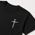 thumbnail image 4 of Need Prayer Tap My Shoulder Christian Graphic T-Shirt, Unisex Classic Fit, 4 of 9