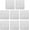 Transparent-8 Pack 2 Hooks, variant on 14 Pack Shower Caddy Adhesive Replacement, Strong Adhesive Hooks, Waterproof Shower Adhesive Strips, No Drilling, for Bathroom Storage Shelves and Kitchen Racks