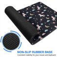 thumbnail image 6 of Long Mouse Pads for Desk,Cartoon Unicorn Space Pattern Desk Mats on Top Of Desks, Desk Mouse Pad Extra Large with 3mm Non-Slip Base and Stitched Edge for Gaming,Office,Work,Home 47.3"x23.6", 6 of 6