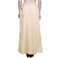 thumbnail image 2 of Stylesindia Women's Cotton Readymade Indian Inskirt Saree petticoats Underskirt - Lighe Beige, 2 of 2