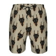 thumbnail image 3 of Goofa Cute Black Dog Printed Mens Swim Trunks Summer Quick Dry Short Beach Swimwear Bathing Suits-Medium, 3 of 9