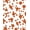 Brown, Pattern 2, variant on ODIKA 4'x6' Machine Washable Non-Slip Area Rug, Modern Abstract Animal Inspired with Varied Blotches on Pale Ground High Traffic Rug, Brown, 311667