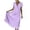 *Purple, variant on VBVC Women's Wrap V-Neck Midi Dress,Short Sleeve Tie Waist Flowy Summer Dress For Women,Ladies Casual Beach Vacation Sundress with Pockets,Beige,S-2XL