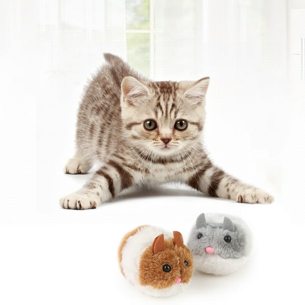 Pcs Jouets Souris Chat en Peluche Vibrante Jouets Souris Chat