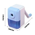 thumbnail image 3 of yulier Manual Pencil Sharpener for Pencils and Colored Pencils, Pencil Sharpener for Home and Office, 3 of 8