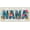 Nana, variant on Mimi Watercolor Hearts Aluminum License Plate Decor 6x12 | Watercolor hearts and Mimi lettering add a sweet grandmother-inspired accent to cars, rooms, offices, or gift displays.