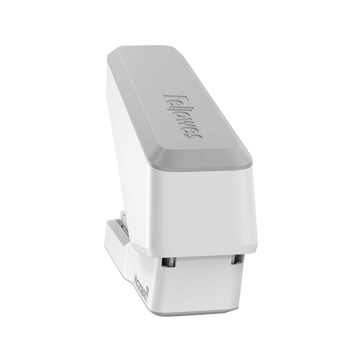 Fellowes LX860 EasyPress Half Strip One Touch Desk Stapler 40 Sheet Cap White