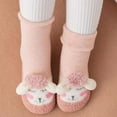 thumbnail image 2 of IROINNID Infant Baby Winter Cotton Footwear Plush Warm Shoes And Socks Kids Indoor Walking Shoes, Size 3M-3Y, 2 of 6