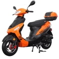 thumbnail image 5 of X-Pro Brand New 50cc Gas Moped Motorcycle, 10" Aluminum Wheels Electric/Kick Start! Large Headlights, 5 of 5