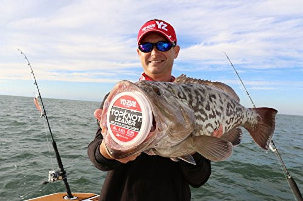 Yo-Zuri Top Knot Fluorocarbon Leader Line Natural Clear 40lb 30yd R1232-NC