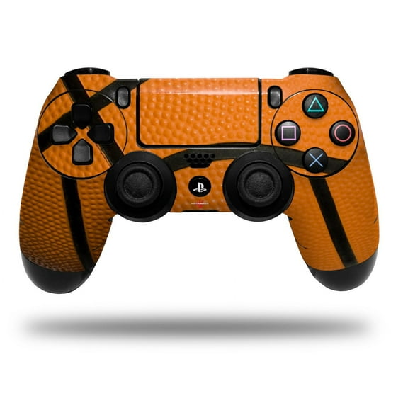 Vinyl Skin Wrap for Sony PS4 Dualshock Controller Basketball (CONTROLLER NOT INCLUDED)